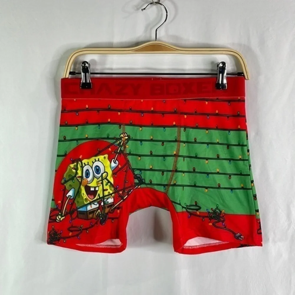 SpongeBob SquarePants crazy boxer, Christmas underwear